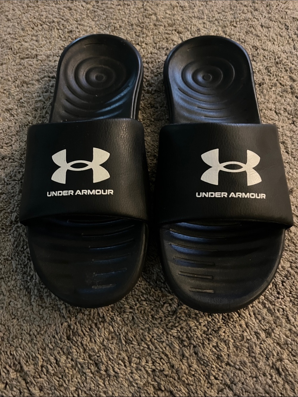 Men’s Under Armour Slides-Size 12